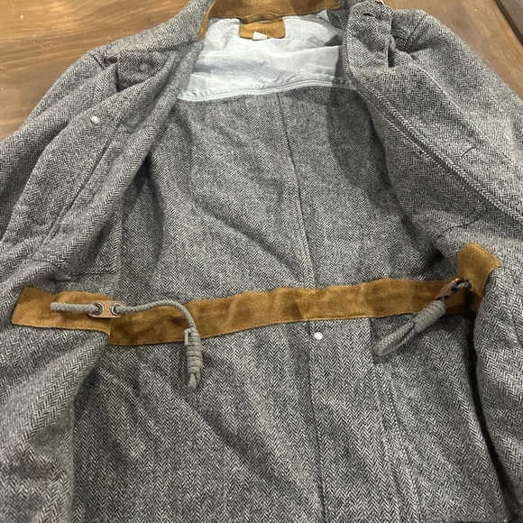 Fossil wool button up coat size M - Picture 4 of 8